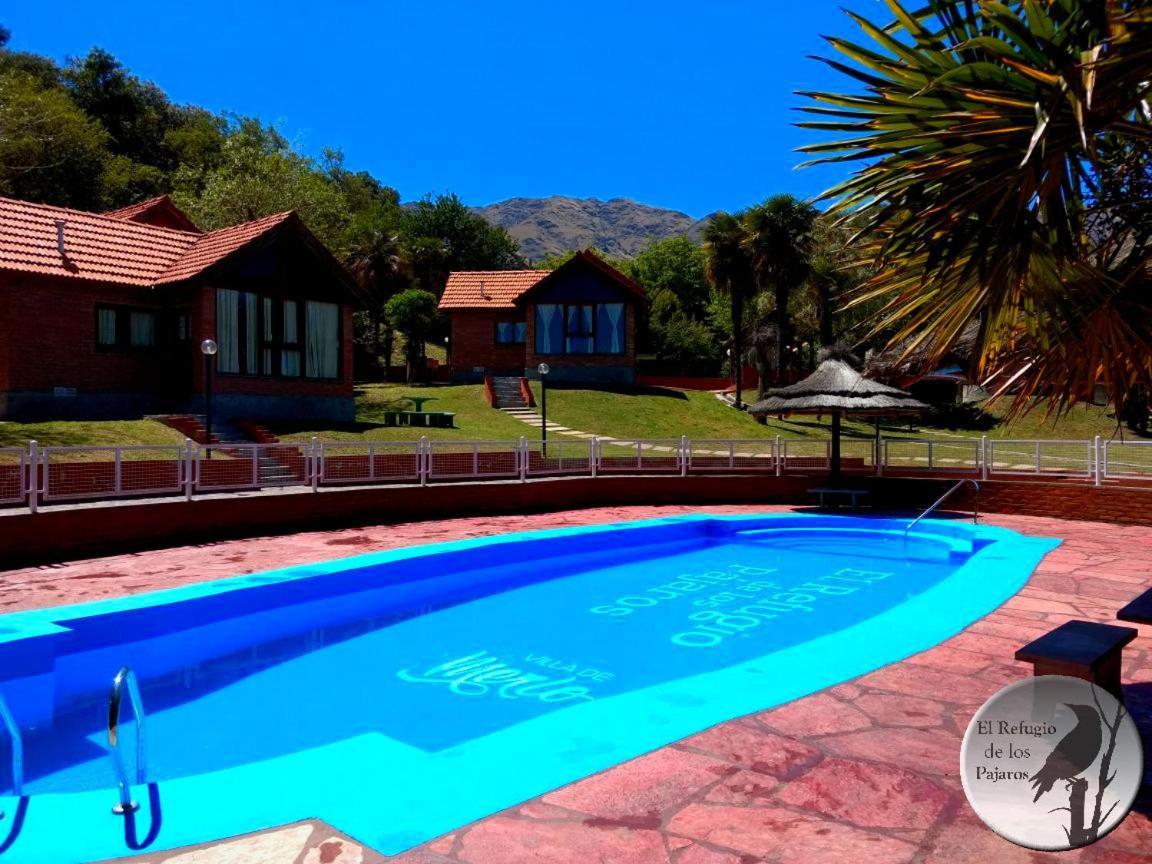 Cabanas El Refugio De Los Pajaros Merlo Kültér fotó