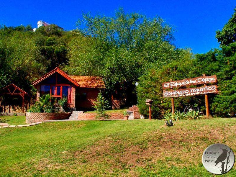 Cabanas El Refugio De Los Pajaros Merlo Kültér fotó