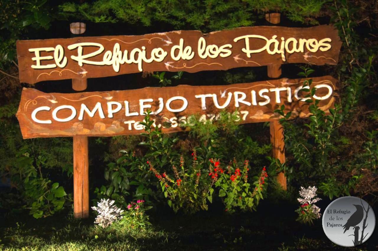 Cabanas El Refugio De Los Pajaros Merlo Kültér fotó
