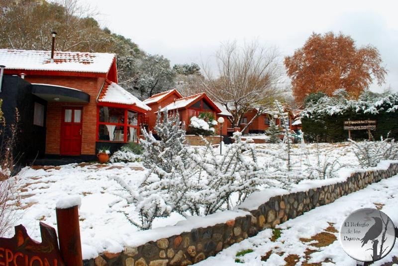 Cabanas El Refugio De Los Pajaros Merlo Kültér fotó