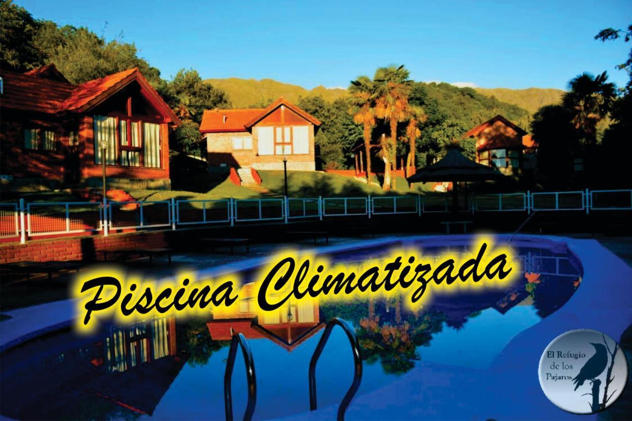 Cabanas El Refugio De Los Pajaros Merlo Kültér fotó